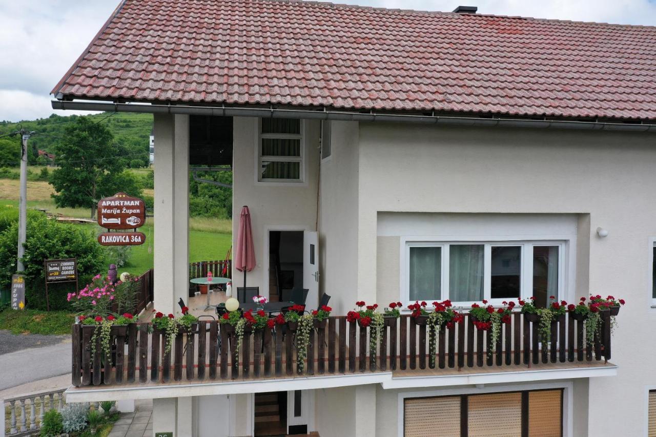 Apartment Marija Zupan Rakovica Eksteriør bilde