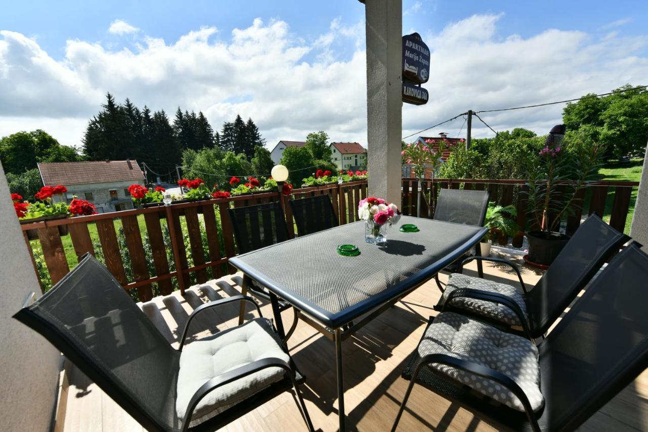 Apartment Marija Zupan Rakovica Eksteriør bilde